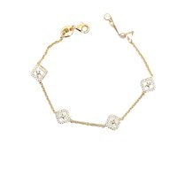 Bracciale Ultima Edizione Donna tiffany in Argento BAO1923-BIANCO-GIALLO - BAO1923-BIANCO-GIALLO